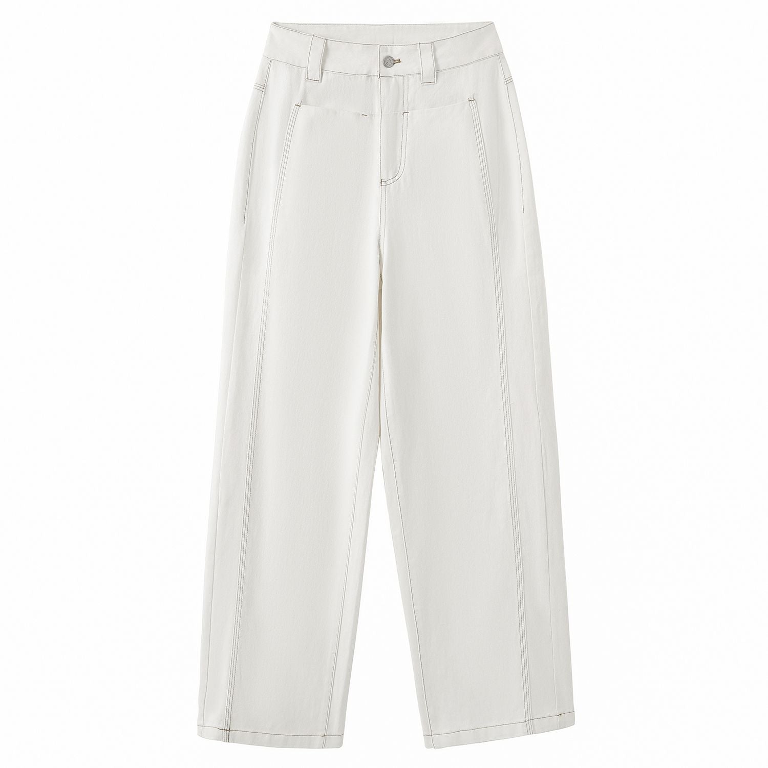 White Wide Leg Jeans