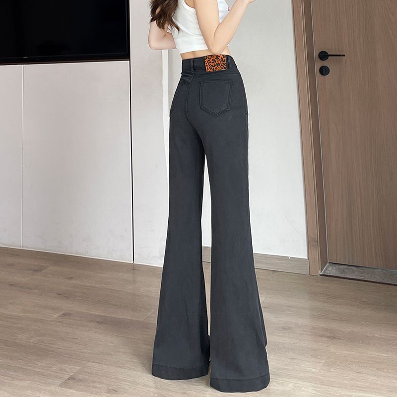 High Waist Tencel Flare Jeans
