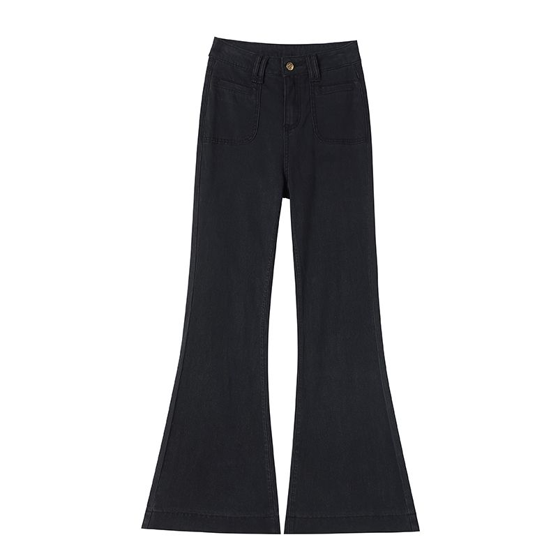High Waist Tencel Flare Jeans