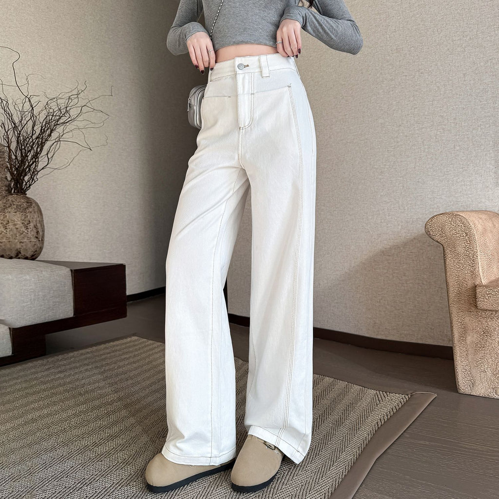 White Wide Leg Jeans